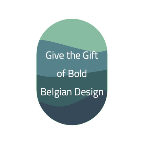 Wavy Gift Card - Give the Gift of Bold Belgian Design